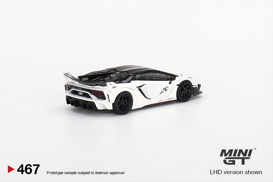 1:64 Mini GT #467 LB-Silhouette WORKS Lamborghini Aventador GT EVO Presentation Limited Edition mgt00467
