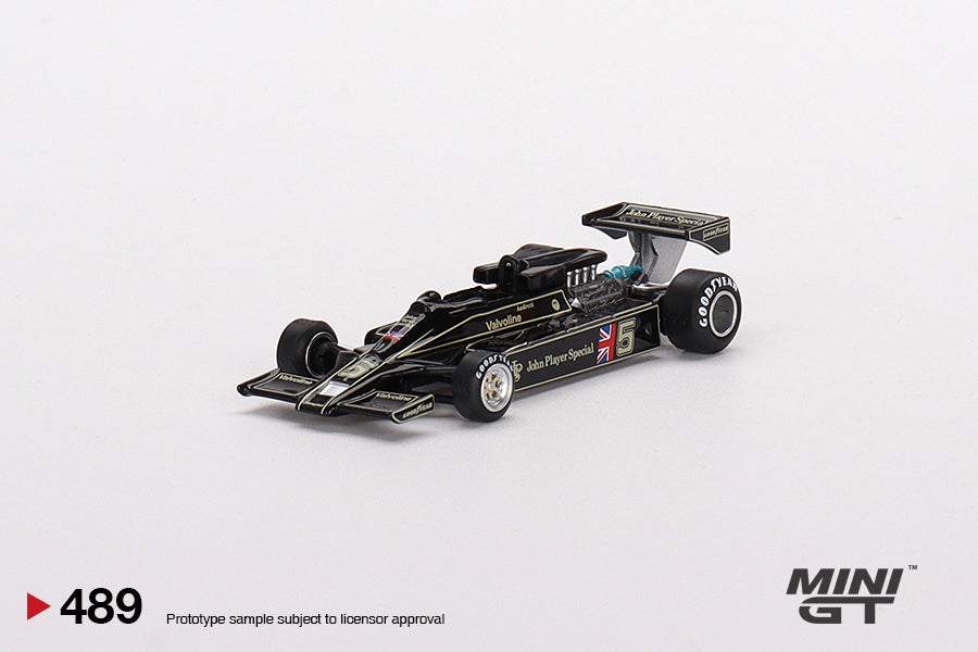 1/64 Mini GT #489 Grand Prix 1977 Lotus 78 #5 Presentation Limited Edition mgt00489