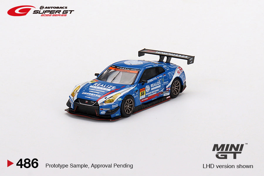 1/64 Mini GT #486 Super GT Nissan GT-R NISMO GT3 #56 KONDO RACING 2022 Japan Exclusive Limited Edition mgt00486