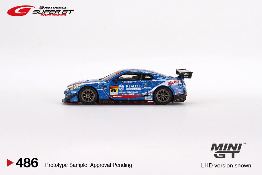 1/64 Mini GT #486 Super GT Nissan GT-R NISMO GT3 #56 KONDO RACING 2022 Japan Exclusive Limited Edition mgt00486