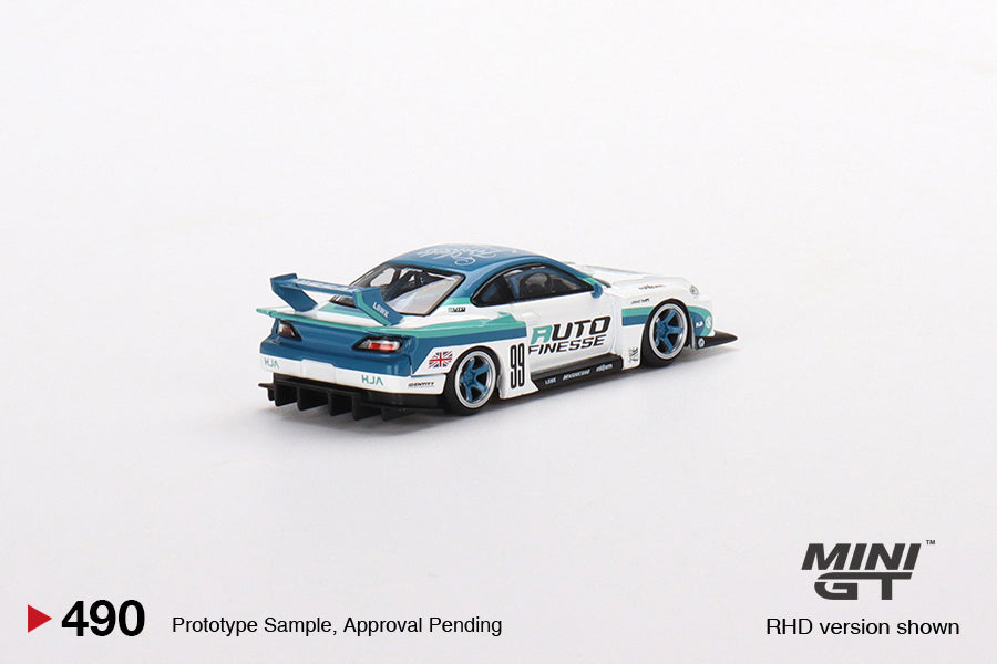 1/64 Mini GT #490 Nissan LB-Super Silhouette S15 SILVIA Auto Finesse Limited Edition mgt00490