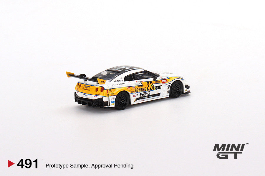 1:64 Mini GT Nissan LB-Silhouette WORKS GT 35GT-RR Ver.2 LB Racing Formula Drift 2022 #491 Limited Edition MGT00491
