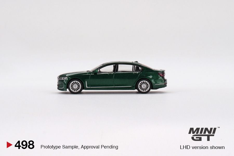 1/64 Mini GT #498 BMW Alpina B7 xDrive (Alpina Green Metallic) Limited Edition mgt00498
