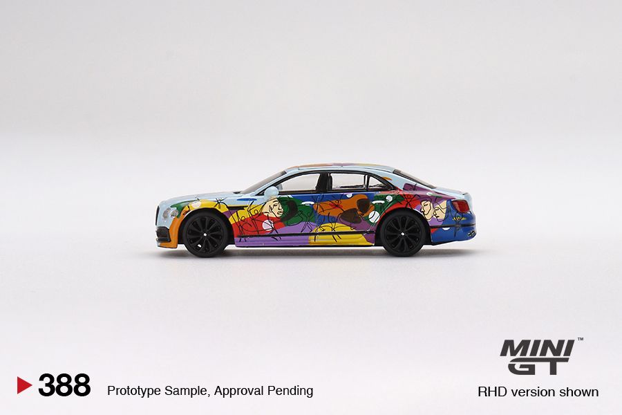1/64 Mini GT #388 Bentley Flying Spur V8 “Unifying Spur” Special Edition mgt00388-L