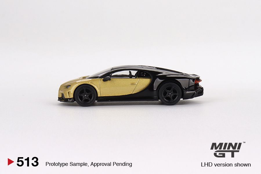 1:64 Mini GT #513 Bugatti Chiron Super Sport Gold Limited Edition mgt00513