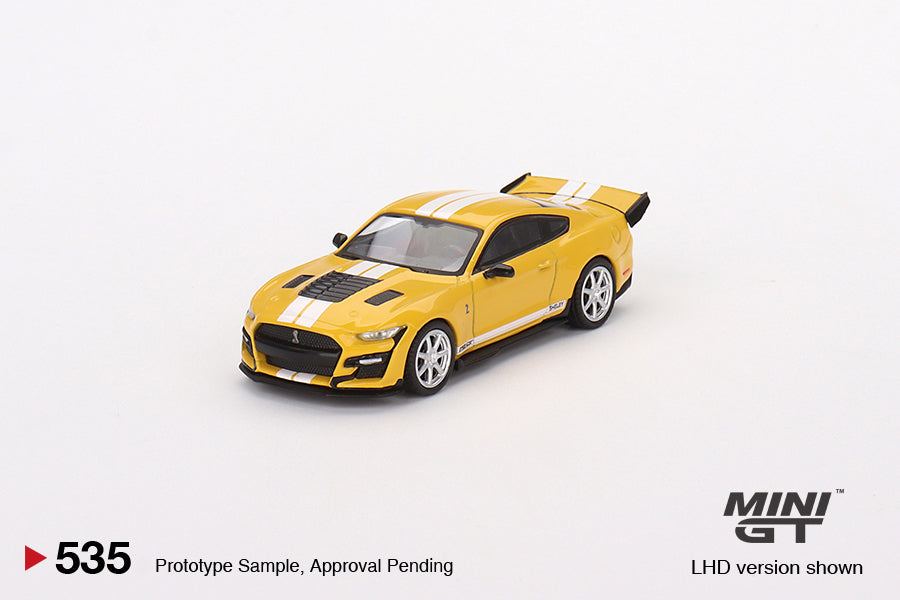 1:64 Mini GT #535 Shelby GT500 Dragon Snake Concept – Yellow Limited Edition mgt00535