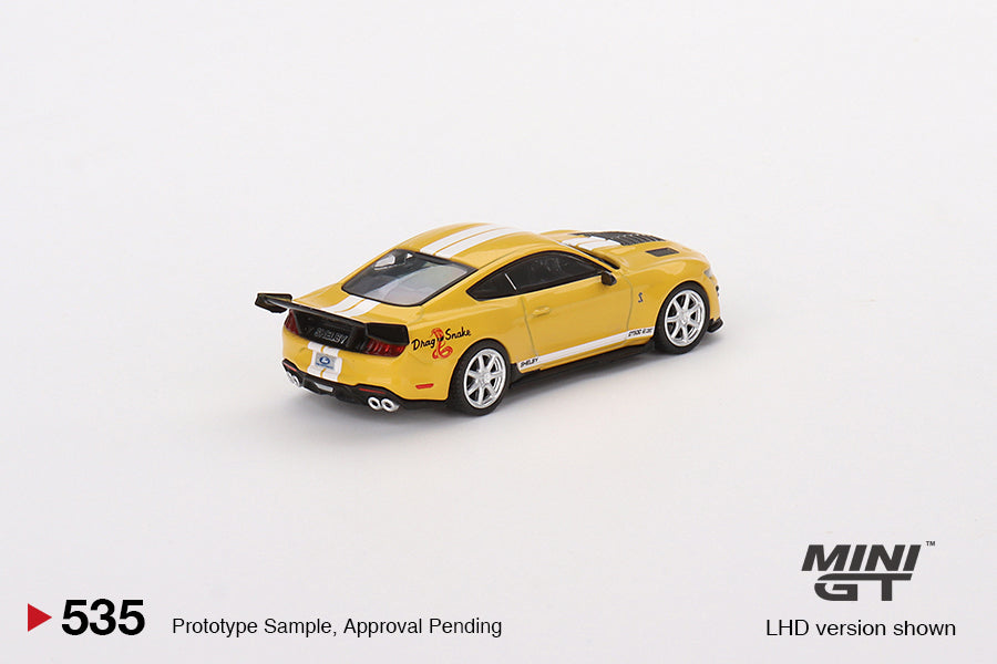 1:64 Mini GT #535 Shelby GT500 Dragon Snake Concept – Yellow Limited Edition mgt00535