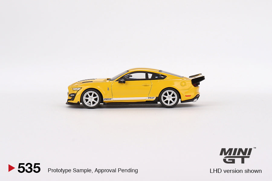 1:64 Mini GT #535 Shelby GT500 Dragon Snake Concept – Yellow Limited Edition mgt00535
