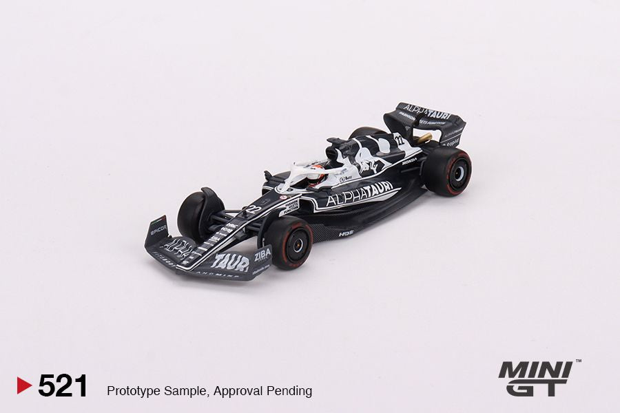 1:64 Mini GT #521 F1 AlphaTauri AT03 #22 Yuki Tsunoda 2022 F1 Limited Edition mgt00521
