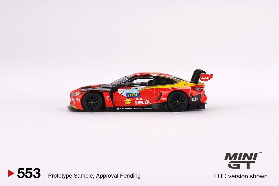 1/64 Mini GT #553 BMW M4 GT3 #31 Schubert Motorsport 2022 DTM Champion Limited Edition mgt00553