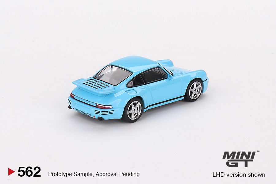 1:64 Mini GT #562 RUF CTR Anniversary – Bayrisch Himmelblau Limited Edition mgt00562