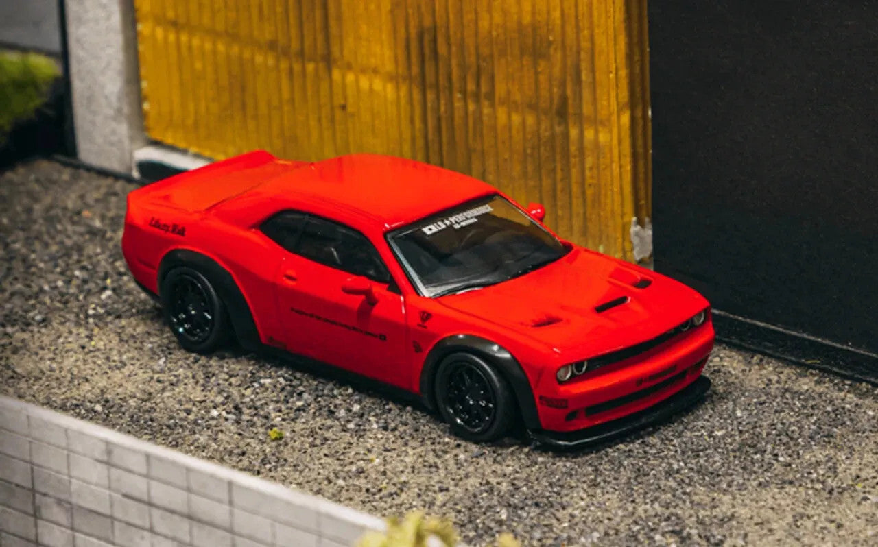 1:64 Tarmac Works LB-WORKS Dodge Challenger SRT Hellcat Red Special Edition T64G-TL039-RE