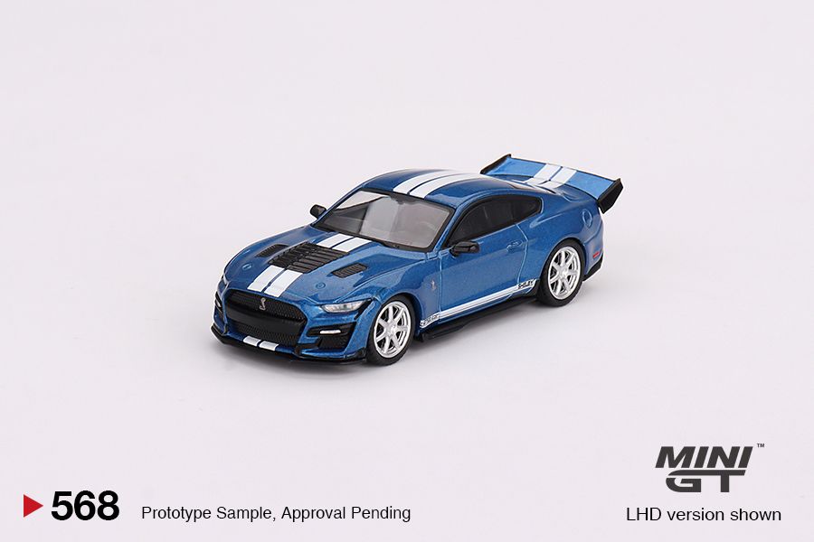 1:64 Mini GT #568 Shelby GT500 Dragon Snake Concept Ford Performance Blue Limited Edition mgt00568