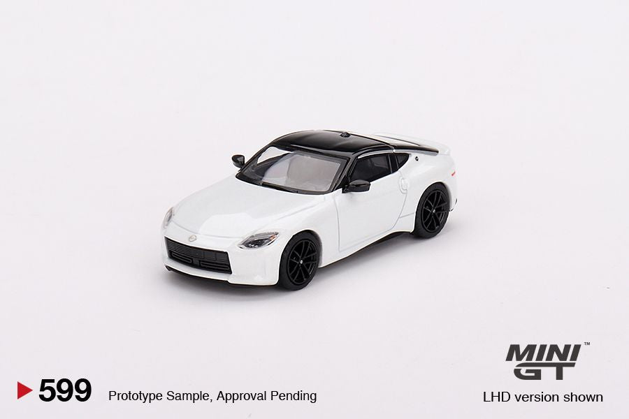 Mini GT 1/64 #599 Nissan Z Performance 2023 – Everest White Limited Edition MGT00599