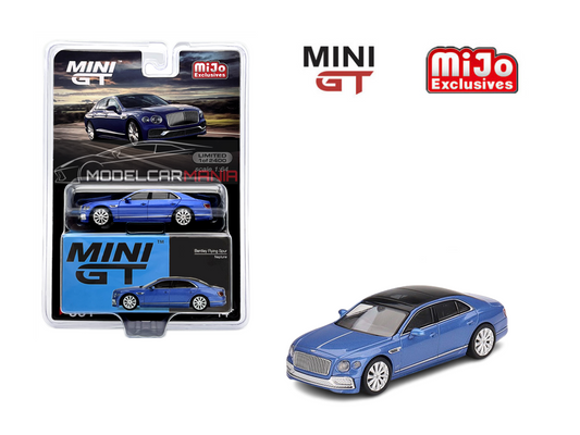 1:64 Mini GT #351 Bentley Continental Flying Spur Neptune Limited Edition mgt00351