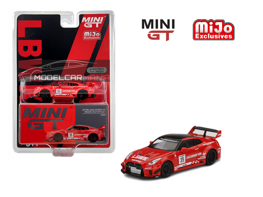 1:64 Mini GT #311 LB-Silhouette WORKS GT NISSAN 35GT-RR Ver.1 Infinite Motorsport Motul Limited Edition mgt00311