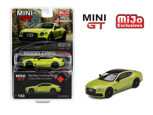 1/64 Mini GT #163 Bentley Continental GT Limited Edition by Mulliner Limited Edition MGT00163
