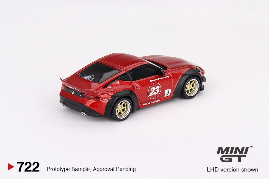 1/64 Mini GT #722 Nissan Z Pandem – Passion Red Limited Edition mgt00722