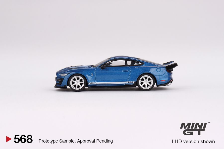 1:64 Mini GT #568 Shelby GT500 Dragon Snake Concept Ford Performance Blue Limited Edition mgt00568