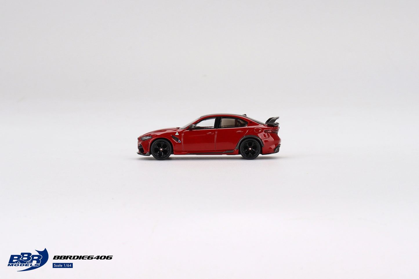 1/64 BBR Models Alfa Romeo Giulia GTAm Rosso GTA Limited Edition BBRDIE6406