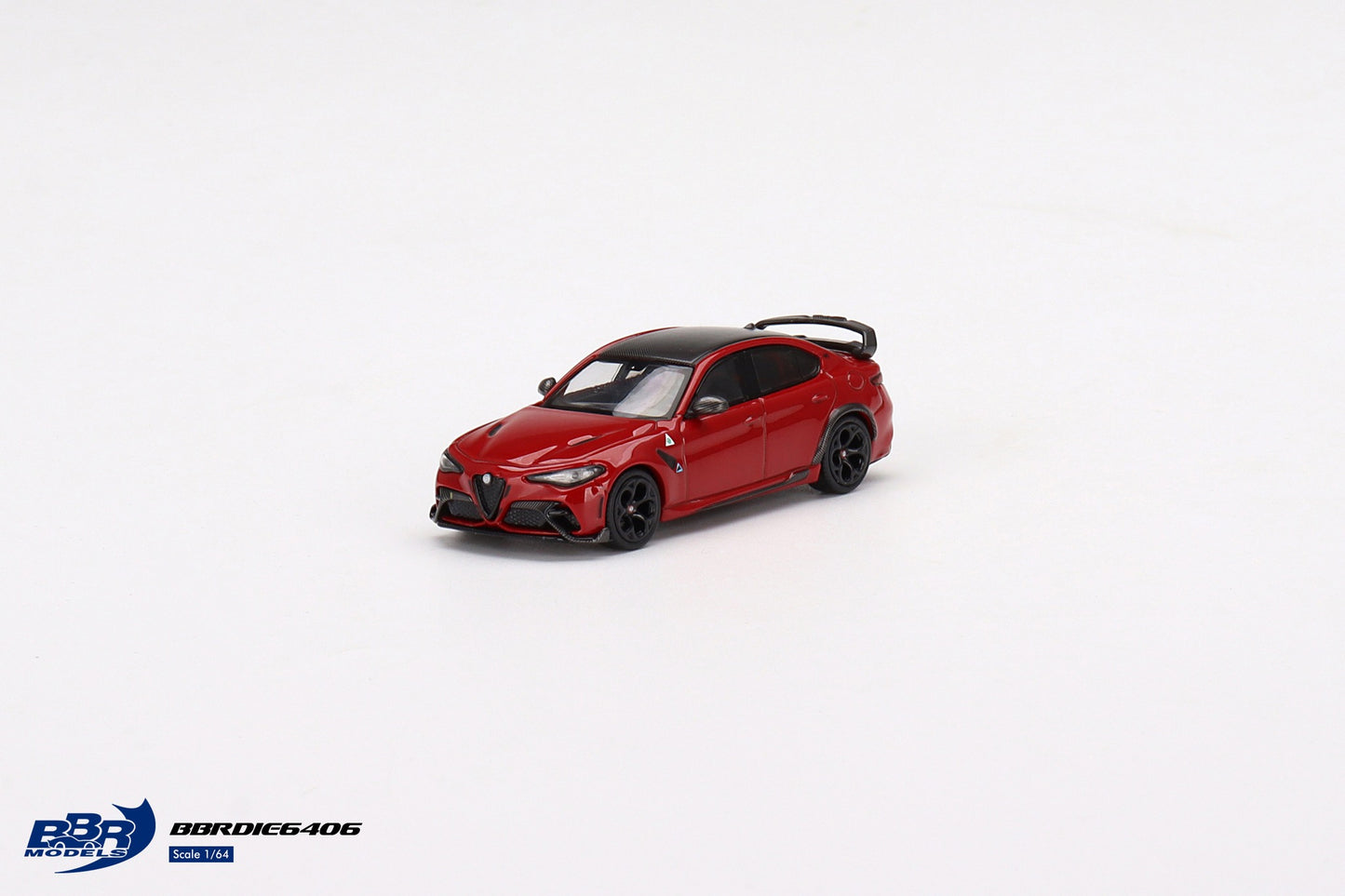 1/64 BBR Models Alfa Romeo Giulia GTAm Rosso GTA Limited Edition BBRDIE6406