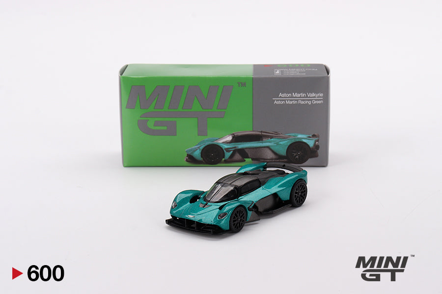 1/64 Mini GT #600 Aston Martin Valkyrie Aston Martin – Racing Green Limited Edition mgt00600