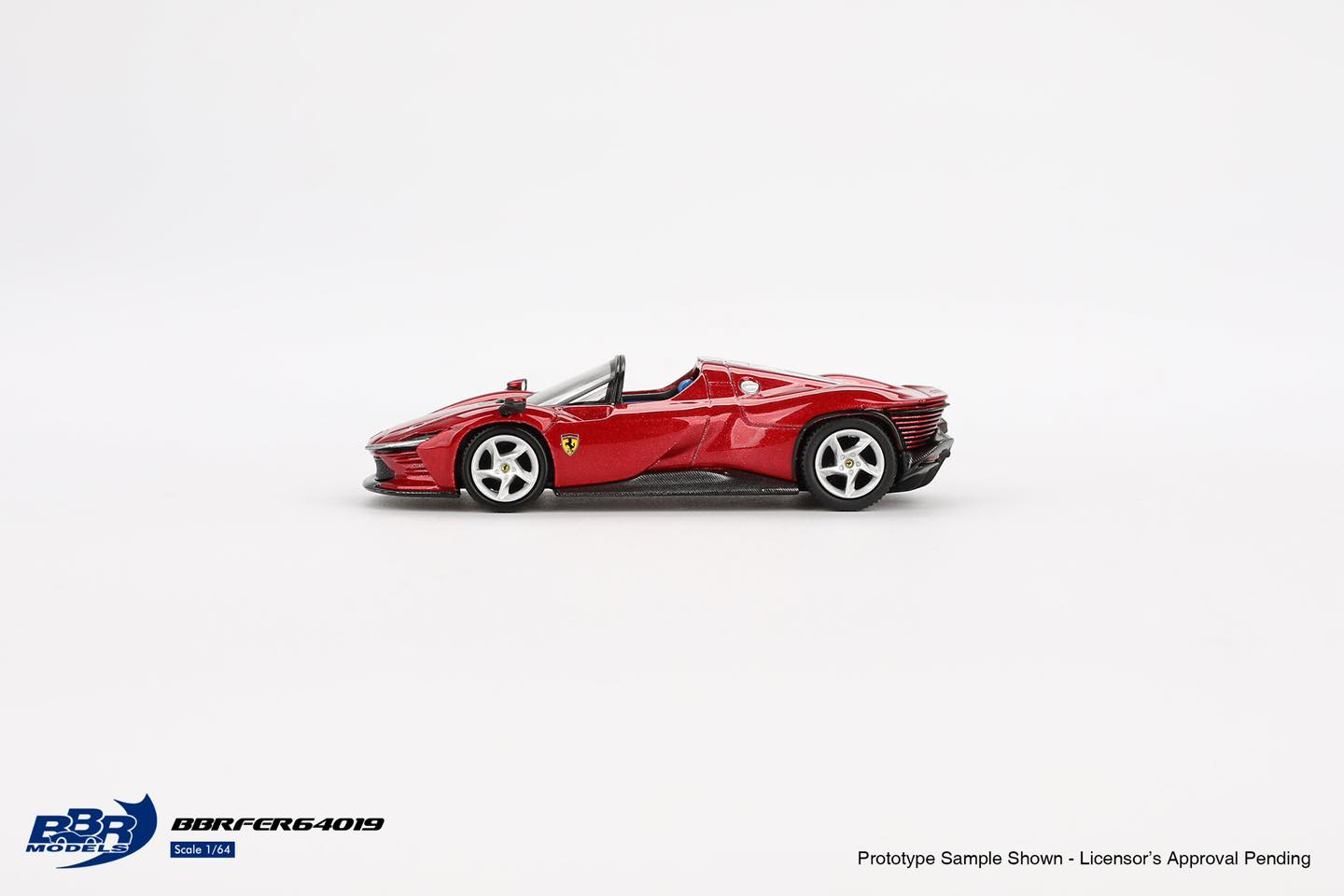1/64 BBR Models Ferrari Daytona SP3 Rosso Imola Limited Edition BBRFER64019