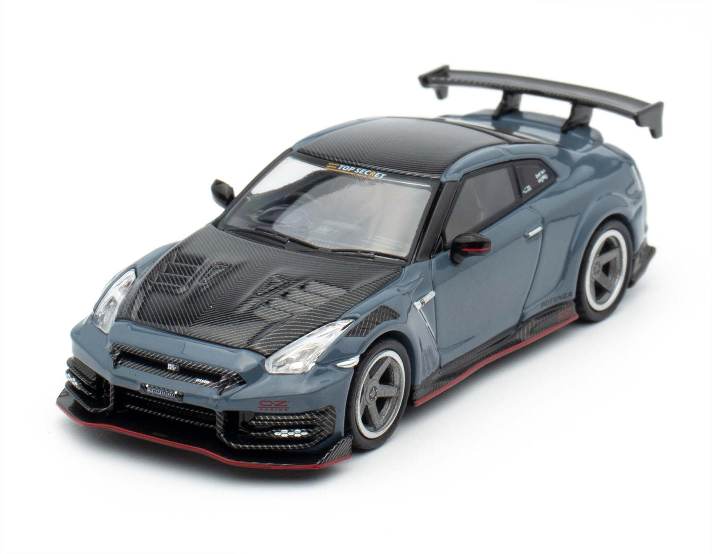 1:64 INNO64 Nissan GT-R (R35) NISMO 2024 Tuned by TOP SECRET HK Toy Car Salon Special Edition IN64-R35TS-HKTS24