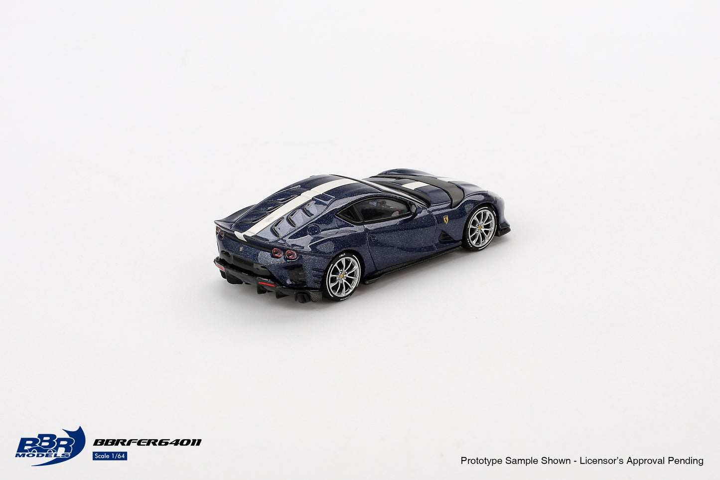1/64 BBR Models Ferrari 812 Competitizone Blue Tour De France Limited Edition BBRFER64011