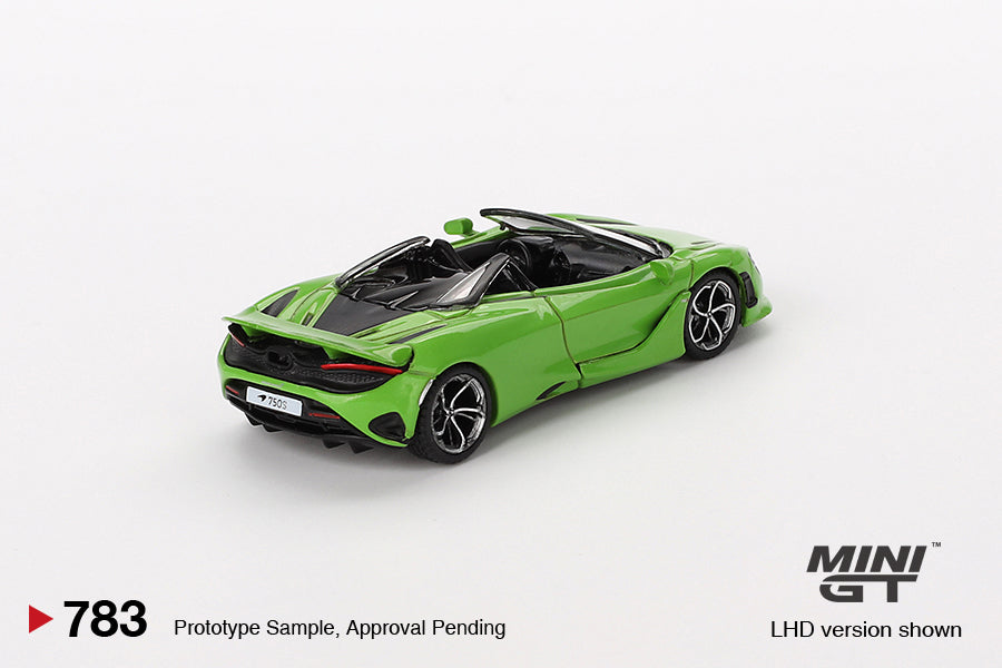1/64 Mini GT #783 McLaren 750S Spider Mantis Green Limited Edition mgt00783