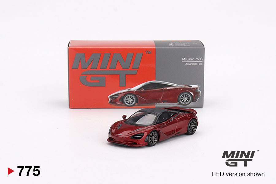 1/64 Mini GT #775 McLaren 750S – Amaranth Red Limited Edition mgt00775