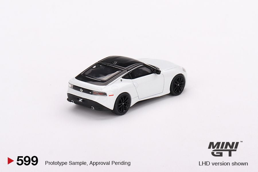 Mini GT 1/64 #599 Nissan Z Performance 2023 – Everest White Limited Edition MGT00599
