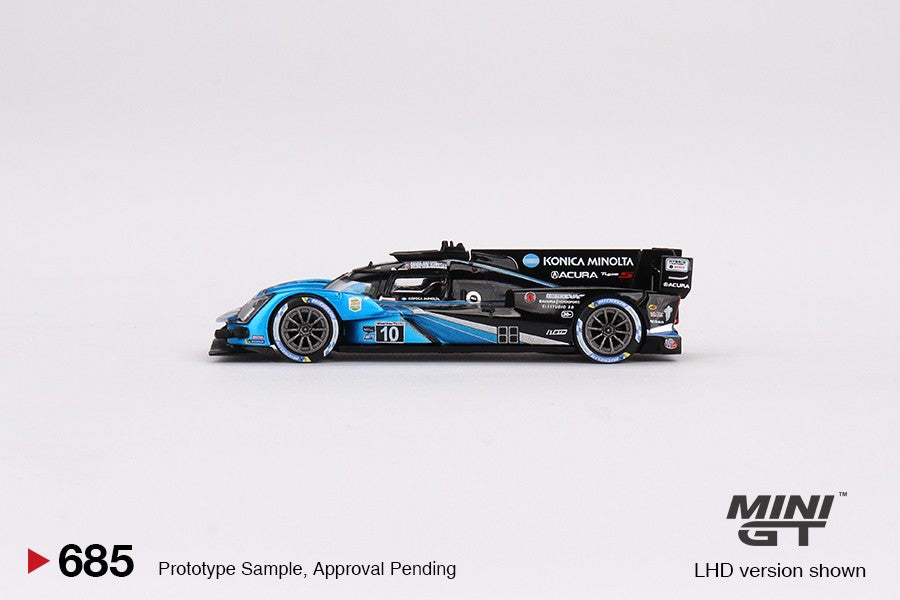 1:64 Mini GT #685 ACURA ARX-06 GTP #10 KONICA MINOLTA 2023 IMSA DAYTONA Limited Edition MGT00685