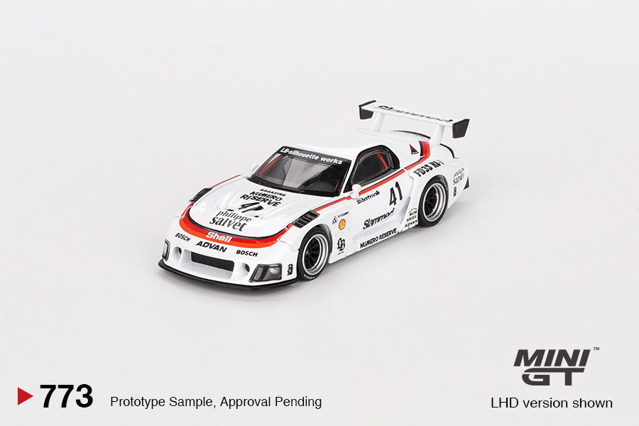 1:64 Mini GT #773 MAZDA RX-7 LB-Super Silhouette #41 Numero Reserve Limited Edition mgt00773