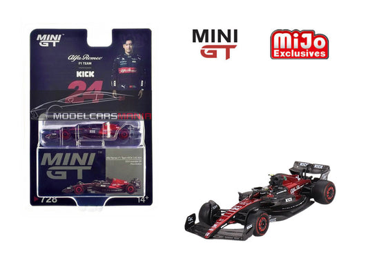 1/64 Mini GT #728 Alfa Romeo C43 #24 Zhou Guanyu 2023 F1 2023 Australian GP Limited Edition mgt00728