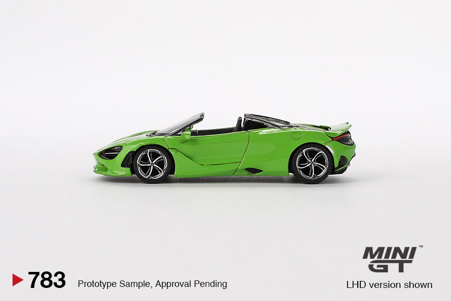 1/64 Mini GT #783 McLaren 750S Spider Mantis Green Limited Edition mgt00783