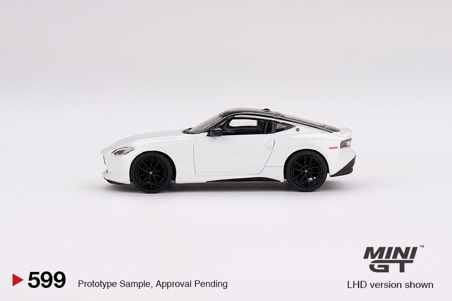 Mini GT 1/64 #599 Nissan Z Performance 2023 – Everest White Limited Edition MGT00599