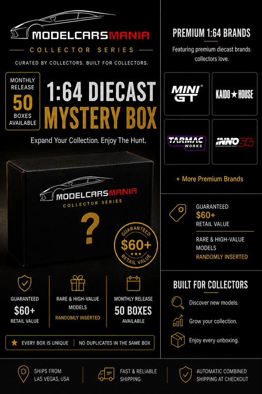 ModelCarsMania Collector Series | 1:64 Diecast Mystery Box