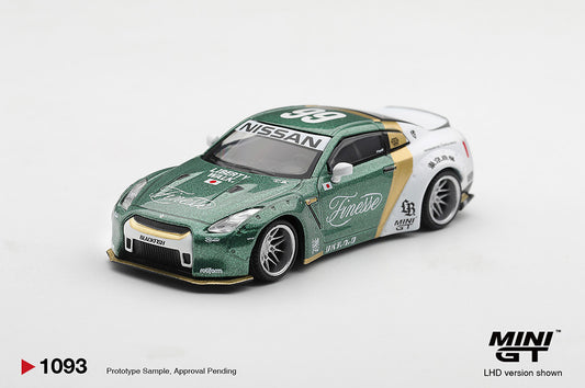 Pre-Order | 1:64 Mini GT #1093 Nissan GT-R (R35) LB★WORKS Type 1 Custom Ducktail Auto Finesse Limited Edition MGT01093