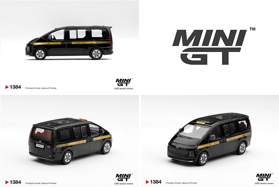 Pre-Order | 1:64 Mini GT #1384 Hyundai Staria Taxi Korea Exclusive Limited Edition MGT01384