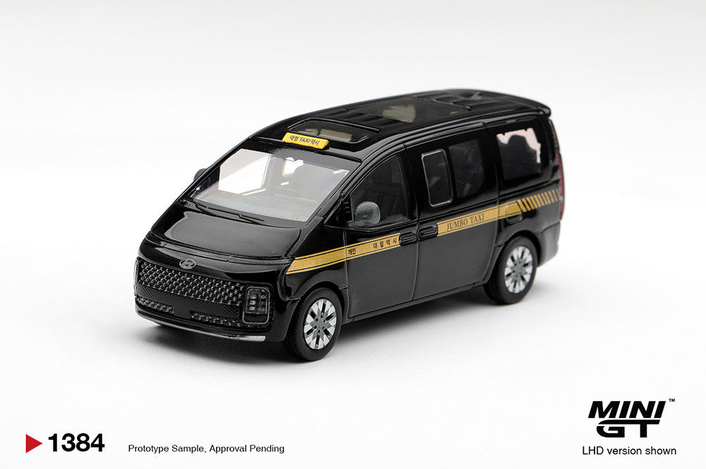 Pre-Order | 1:64 Mini GT #1384 Hyundai Staria Taxi Korea Exclusive Limited Edition MGT01384