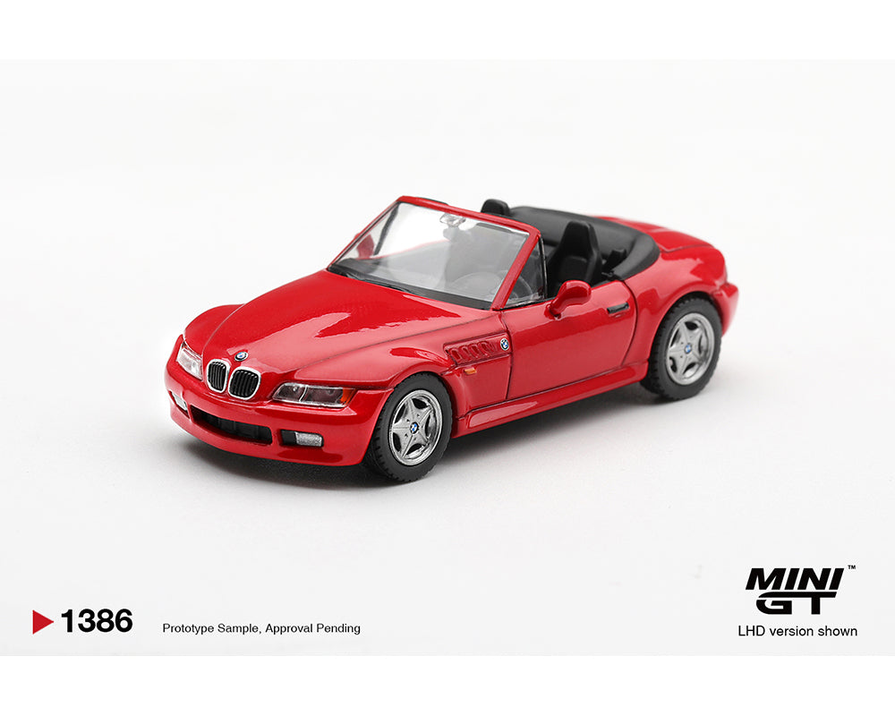 Pre-Order | 1:64 Mini GT #1386 BMW Z3 Hellrot Red Limited Edition MGT01386