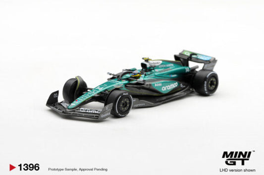 Pre-Order | 1:64 Mini GT #1396 Aston Martin AMR24 #14 Fernando Alonso 2024 F1 Las Vegas GP Limited Edition MGT01396