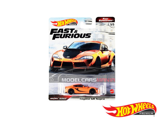 1:64 Hot Wheels Toyota GR Supra Fast & Furious M Case 2021 Fast Superstars GBW75-956M