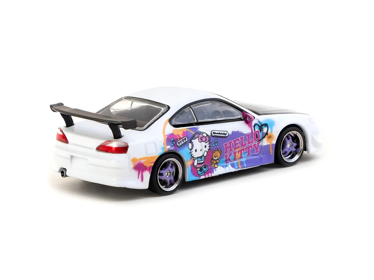 1:64 Tarmac Works Vertex Nissan Silvia S15 Hello Kitty Special Limited Edition Indonesia Exclusives T64G-023-HK2