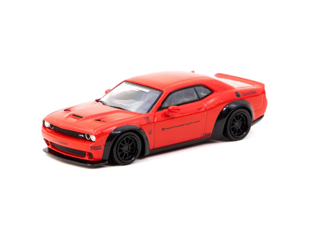 1:64 Tarmac Works LB-WORKS Dodge Challenger SRT Hellcat Red Special Edition T64G-TL039-RE