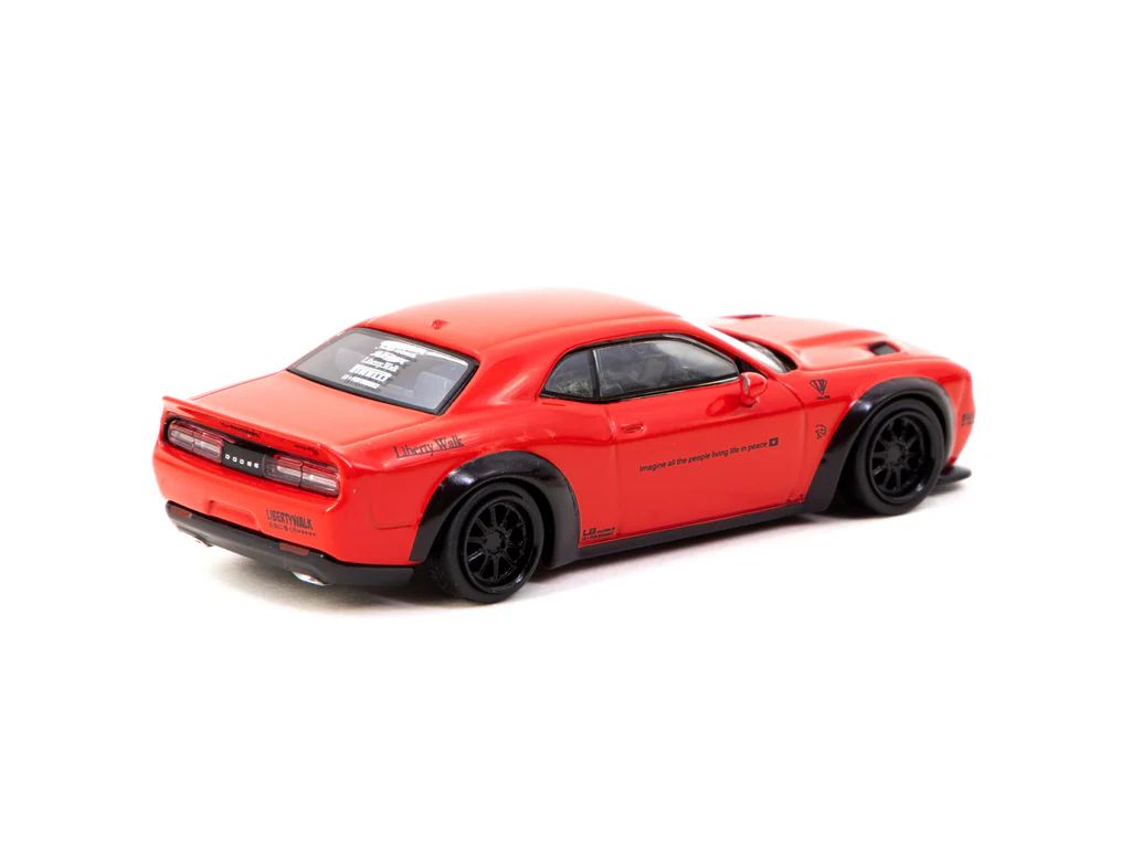 1:64 Tarmac Works LB-WORKS Dodge Challenger SRT Hellcat Red Special Edition T64G-TL039-RE