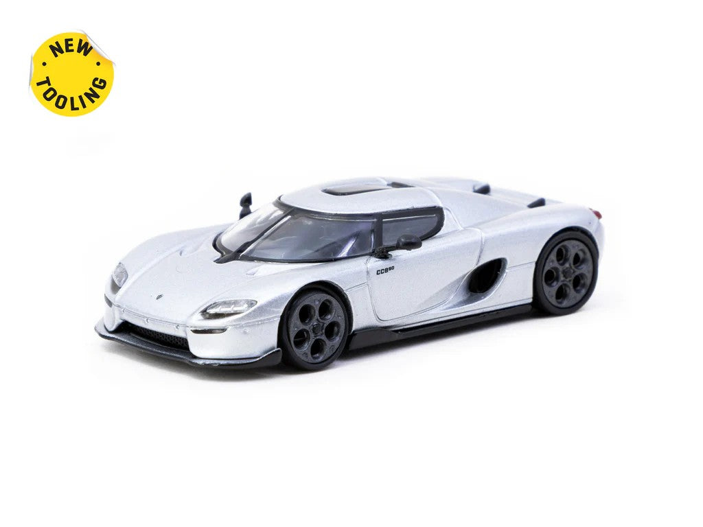 1:64 Tarmac Works  Koenigsegg CC850 Silver Limited Edition T64G-TL051-SL