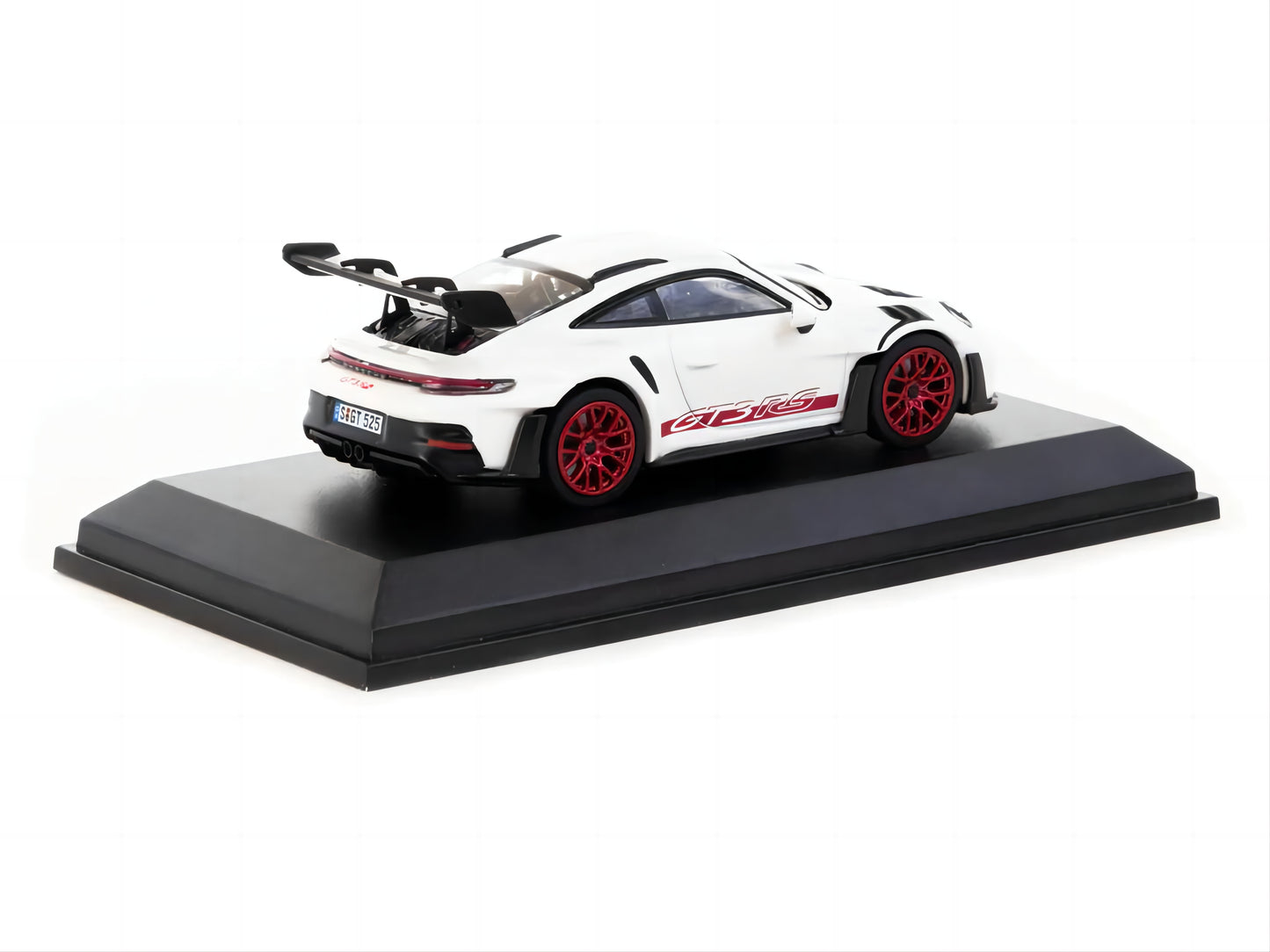 1:64 Tarmac Works x Minichamps  Porsche 911 (992) GT3 RS White  Limited to 999 pcs T64MC-005-WR