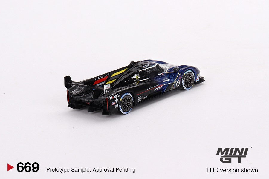 1/64 Mini GT #669 Cadillac V-Series.R #02 Cadillac Racing 2023 IMSA Daytona 24 Hrs Limited Edition mgt00669